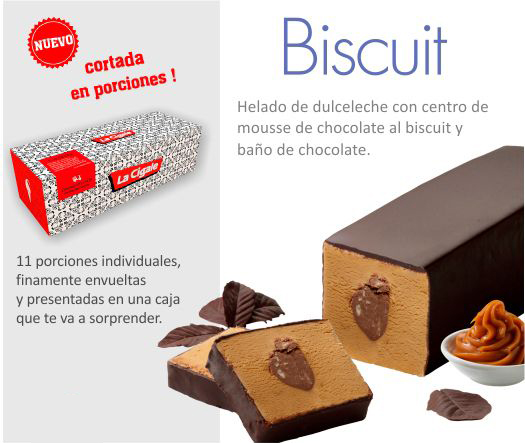 Barra Biscuit (11 porciones)